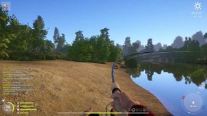 Как тащить на слабой катушке? Русская Рыбалка 4.