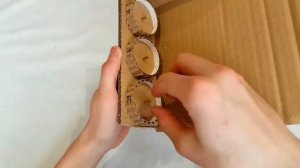 Как сделать прикольный СЕЙФ у себя дома из картона.