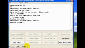 VAG TACHO чтение приборки Audi A6 1999