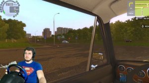 ПОШЕЛ ВТОРОЙ ДЕНЬ ОБУЧЕНИЯ В АВТОШКОЛЕ - CITY CAR DRIVING + РУЛЬ