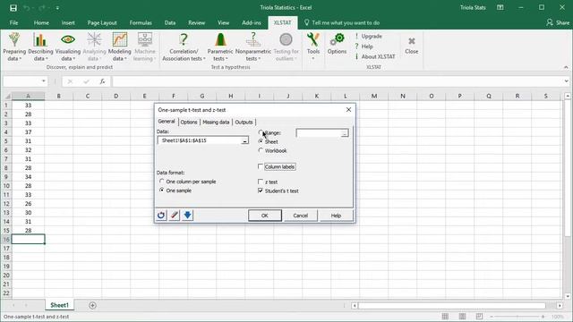 Excel Section 7-2: Using Excel to Construct a Confidence Interval of Population Mean смотреть онлайн