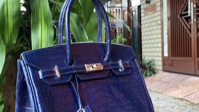 Handmade Crocodile Birkin Bag смотреть онлайн