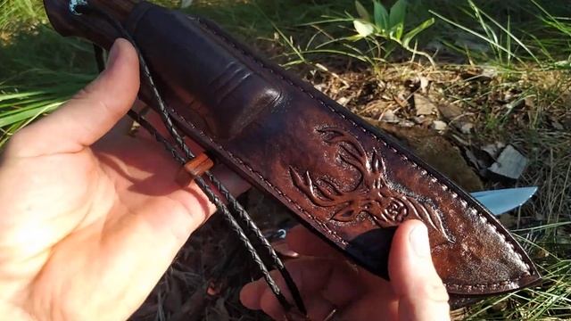 Два заказаных ножа. Сталь М390 и S390