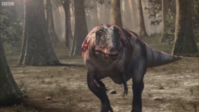 Spinosaurus vs Carcharodontosaurus (pelea de dinosaurios)