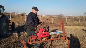 Супер удобная пила для дров