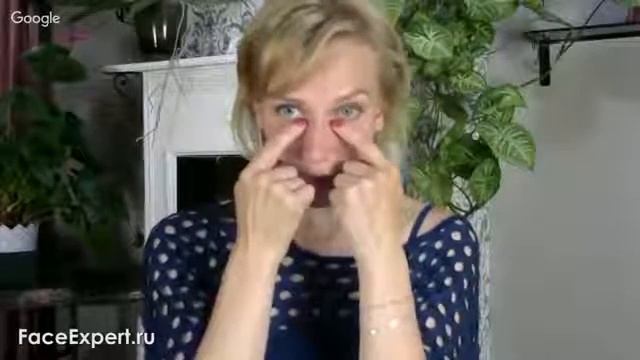 Оставайся молодой. Очень, полезная информация, массаж для устранения проблем в области глаз. смотреть онлайн