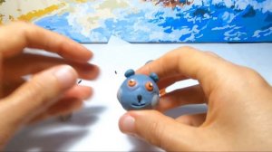 Как слепить из пластилина Кота Басика/Видео лепка