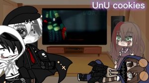 Creepypasta react to afton's family || William afton|| 5/5) (by UnU cookies) Final