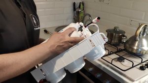 УСТАНОВКА ФИЛЬТРА ОБРАТНОГО ОСМОСА ECOSOFT STANDARD