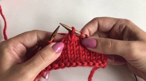 Убавление двух петель одновременно спицами