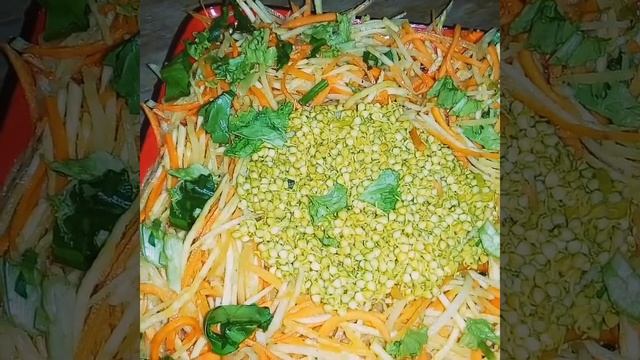 Мега сытный и очень вкусный зимний салатик