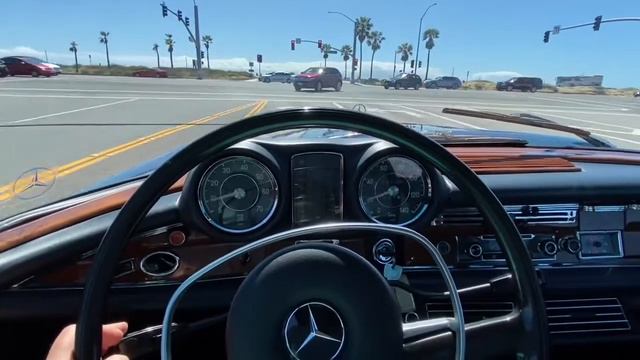 1969 Mercedes Benz 280SE Cabriolet EC смотреть онлайн