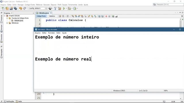 Curso Java - 06º Aula - Soma, subtração, multiplicação e divisão de variáveis em Java - CI_vídeo_06 смотреть онлайн