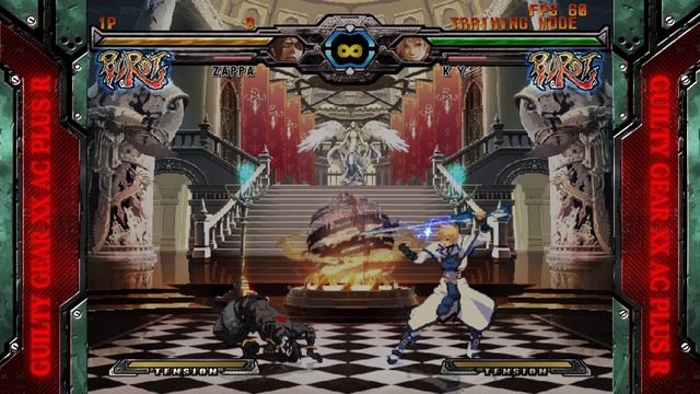 Guilty Gear XX Accent Core PLUS R- Zappa BNB Combo смотреть онлайн