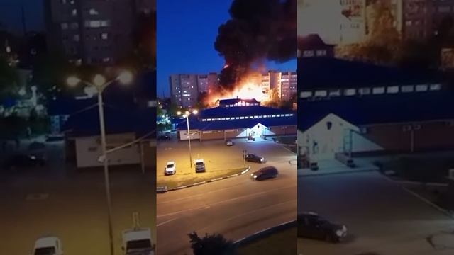 ❗️⚡️Жилой дом в Ейске после падения самолета