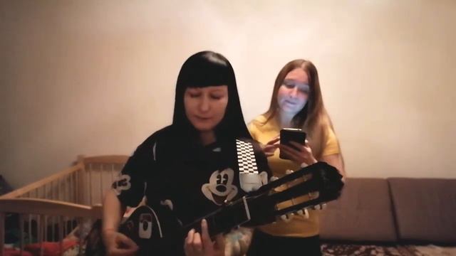 КРАСИВАЯ ПЕСНЯ НА ГИТАРЕ / СТИМУЛ - О моей любви КАВЕР / NATUSIK COVER & КЭТ смотреть онлайн