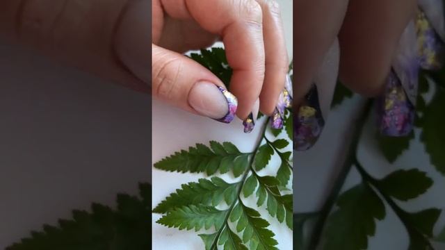 Выкладной френч/ наращивание квадрат #маникюр #наращивание #shortvideos #nailsart