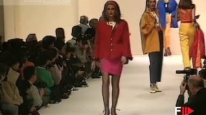 YVES SAINT LAURENT Spring Summer 1992 Paris - Fashion Channel