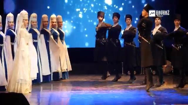 Карачаево Балкарский танец тюз тепсеу. смотреть онлайн