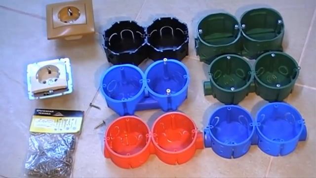 Установочные коробки. Выбор и в чем разница. смотреть онлайн