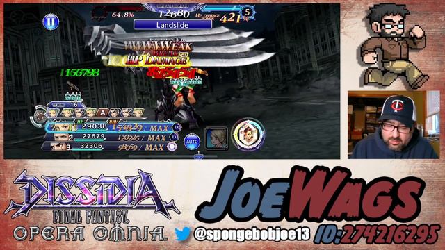 DFFOO ULTIMATE DEFENSE COUNTER TEAM STOMPS THE MAN KNOWN AS IMMORTAL SHINRYU! COR GLADIO GAU!!!