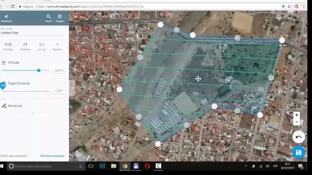Como Volar un Drone DJI Phantom 4 PRO para Catastro, urbanismo, OT, etc. смотреть онлайн