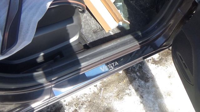 Накладки на пороги в Дагестанском стиле. Веста. смотреть онлайн