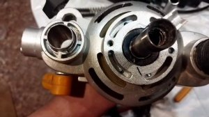 Разборка фрезерной машинки.