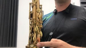 ХРОМАТИЧЕСКАЯ ГАММА на саксофоне. Знаки альтерации.