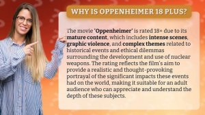 Why is Oppenheimer 18 plus?