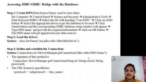 How to write JDBC (Java Database Connectivity) basic programme.