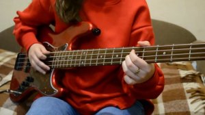 Агата Кристи - Черная Луна (Бас кавер)