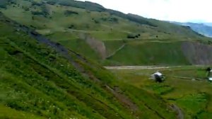 кенхи-вид высокогорного села с горы