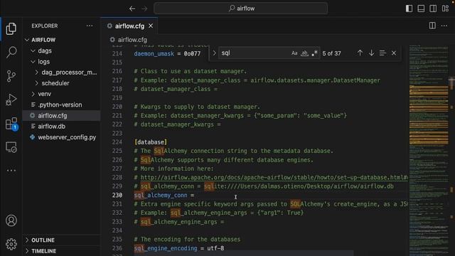 setting up apache airflow to use postgresql database | lesson 3 смотреть онлайн