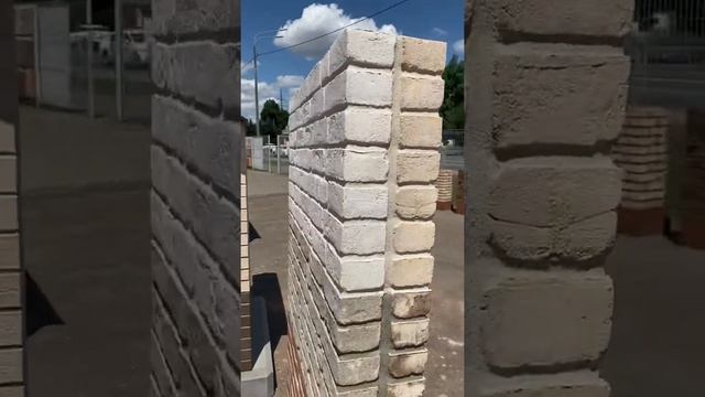 Обалденный кирпич ручной формовки белый