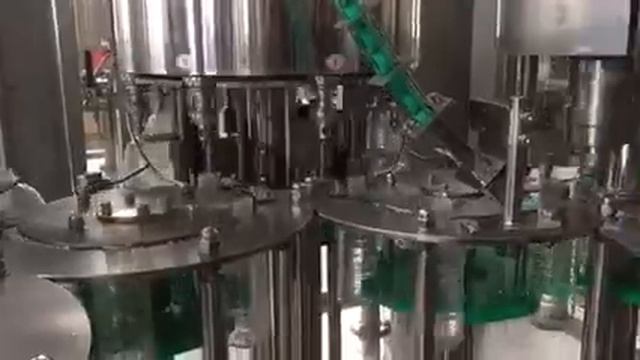 Розлив в бутылки (триблок) мойка, розлив, укупорка и этикетировка смотреть онлайн