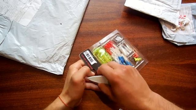 № 9 РАСПАКОВКА ( Unboxing )-Силиконовые приманки для рыбалки ! + Садок смотреть онлайн