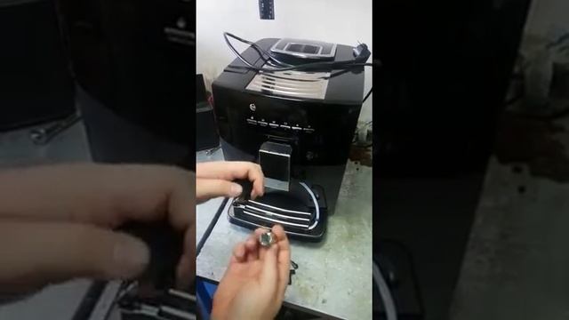 Разбор и чистка капучинатора кофемашина  kaffit klm 1604