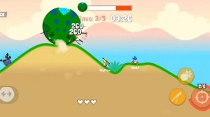 Играю в Tiny Hunters