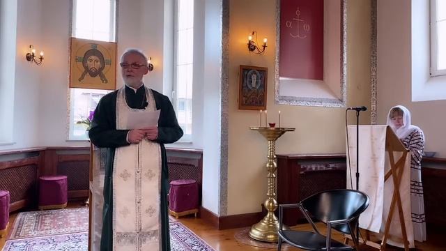 Утреня на русском языке. Вознесение. 25 мая 2023