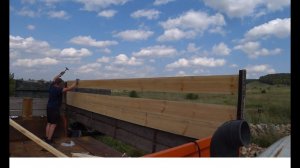 НАРАЩИВАЮ ДОСКИ ! УБОРКА НАЧАЛАСЬ