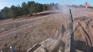 Боевая работа танковых подразделений