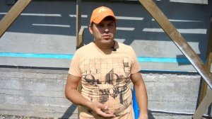 Отделка каркасного дома по технологии мокрый фасад. Силикатно-силиконовая штукатурка короед.