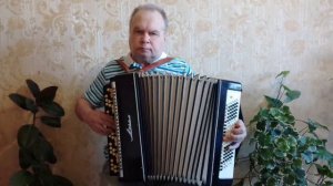 Дорогой длинной. Цыганская  музыка на баяне.