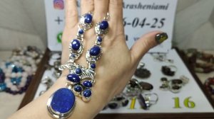 12.11 ?Индийская коллекция с натуральными камнями в серебре ?