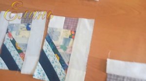 Лоскутная скатерть. 2 часть Сборка   #лоскут #лоскутноешитье
