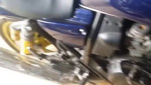 Работа двигателя Yamaha XJR-400R