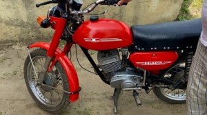 Заводим мотоцикл Минск на холодную с первого раза.