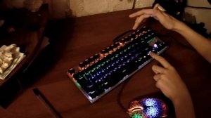 Обзор и распаковка игровой клавиатуры с AliExpress!