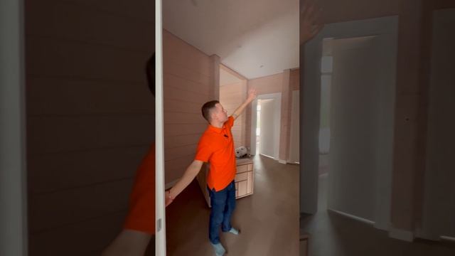 Классное решение световые линии#отделкадеревянногодома #отделкадома